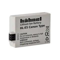 Hähnel batteri HL-E5 Canon LP-E5 til bl.a. EOS 1000D, 450D