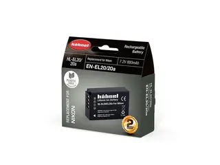 Hähnel Batteri Nikon HL-EL20 Tilsvarer Nikon EN-EL20/20A