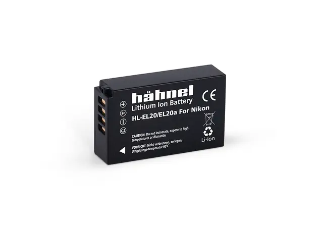 Hähnel Batteri Nikon HL-EL20 Tilsvarer Nikon EN-EL20/20A 