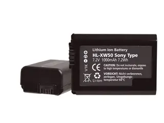H&#228;hnel HL-XW50 Batteri 1000 mAh (Sony NP-FW50 erstattning)