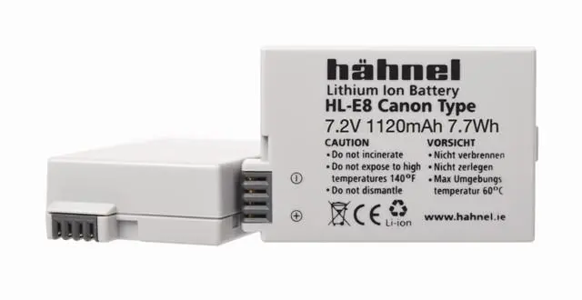 Hähnel batteri CANON HLE-E8 LP-E8 
