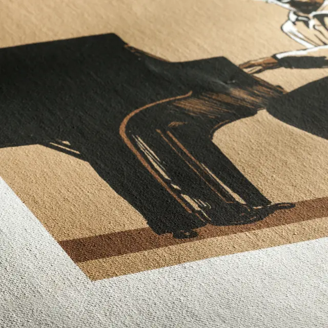 Hahnemühle Canvas Artist Matte 44" Rull. 12m. Poly-Cotton Natural White 