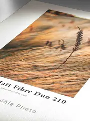 Hahnemühle Photo Matt Fibre Duo 210gr A4 - 25 ark