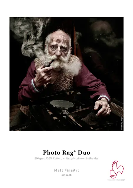 Hahnemühle Photo Rag 276g Duo A4 - 25 ark 