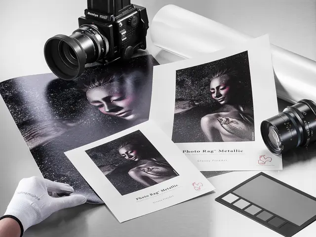 Hahnemühle Photo Rag Metallic 340gr Rull, 44"x12m 