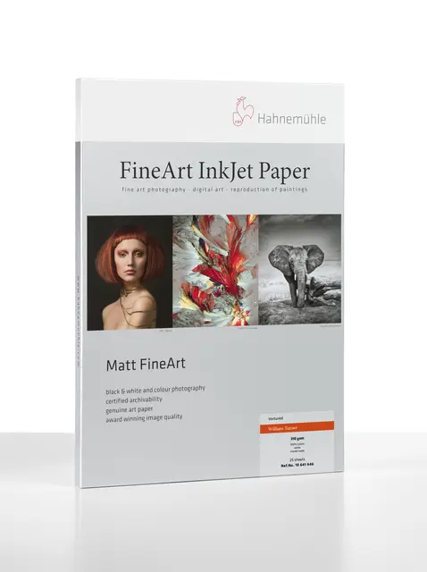 Hahnemühle William Turner Deckle Edge A3+ - 25 ark 310gsm, med revet kant 