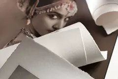 Hahnem&#252;hle Photo Rag Deckle Edge 308gsm, med revet kant