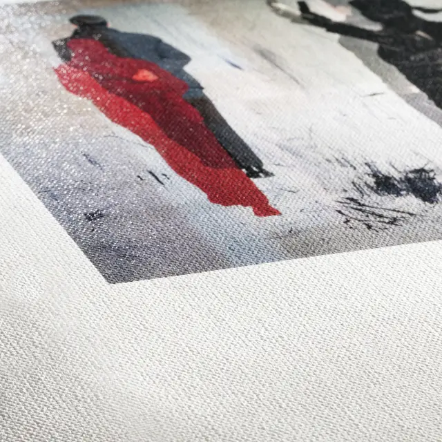 Hahnemühle Goya Canvas 340gr 44" Rull. 12m. Poly-Cotton Natural White 