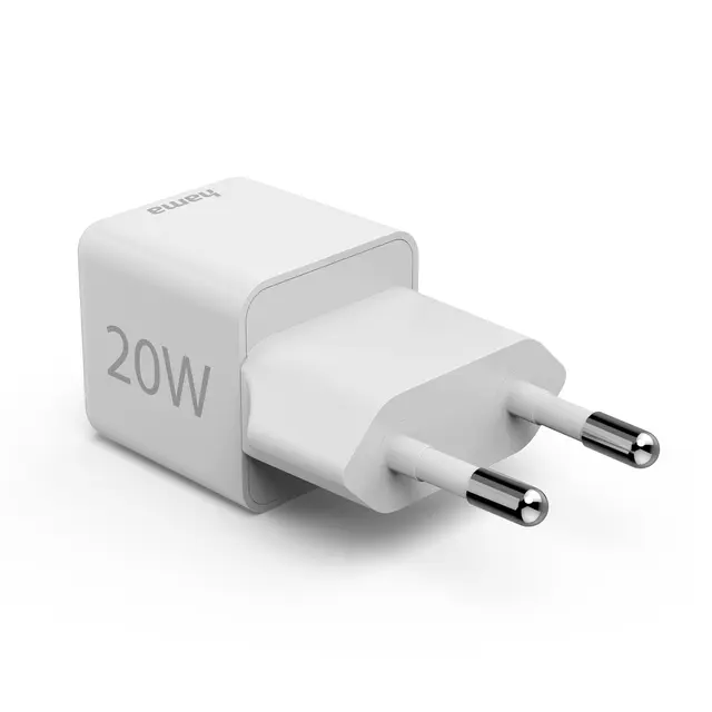 Hama Hurtiglader USB-C PD 20W Hvit 