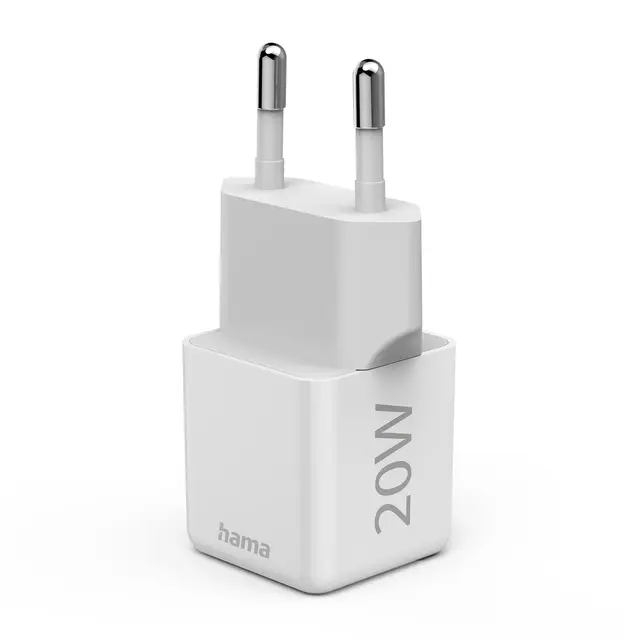 Hama Hurtiglader USB-C PD 20W Hvit 