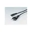 Hama str&#248;mkabel 1,8m svart 2pin Apparatkabel Euro standard