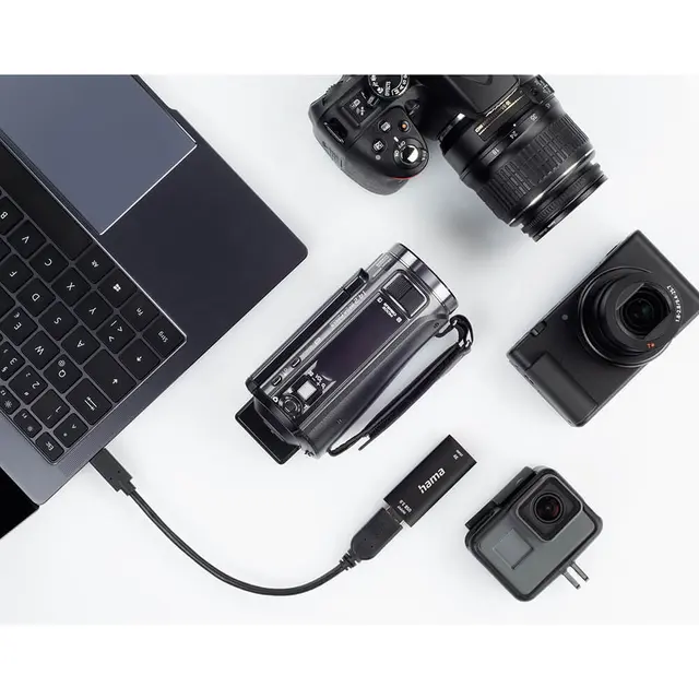 Hama Capture Card USB HDMI 4K til 1080p m/USB-C adapter 