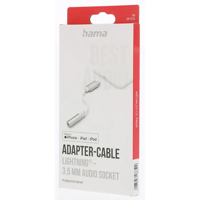 Lightning audio adapter