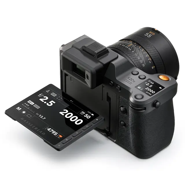 Hasselblad X2D II 100C 100MP. Mellomformat speilløst kamera 
