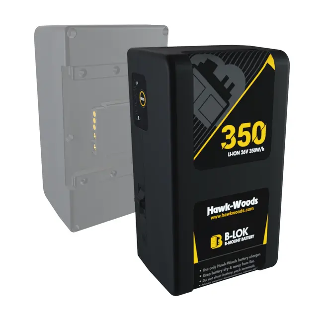 Hawk-Woods 26V 350Wh B-Lok Lithium-Ion 350Wh B-Mount Batteri 