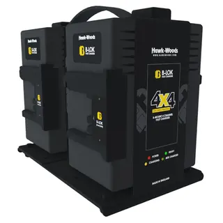 Hawk-Woods B-Lok Quad Hurtiglader 4x4  B-Mount Batterilader