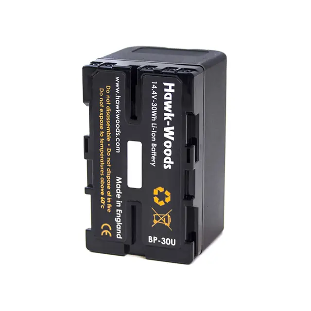 Hawk-Woods BP-30U Batteri 30Wh 14.4v Lithium-Ion Sony BP-U batteri 