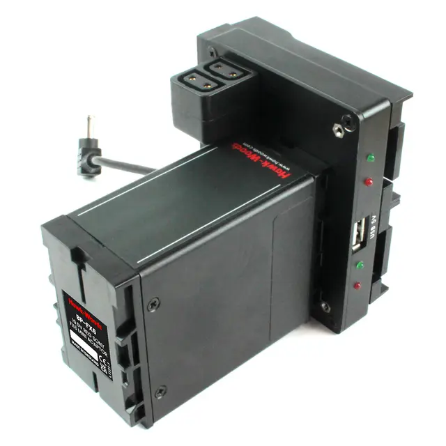 Hawk-Woods BP-HS1 Dobbel BP-U Batteriplate for Sony FX6 