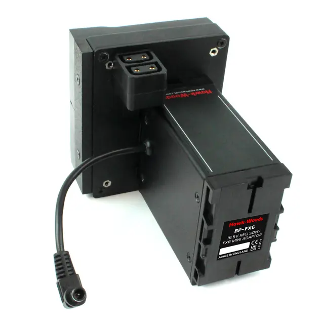 Hawk-Woods BP-HS1 Dobbel BP-U Batteriplate for Sony FX6 