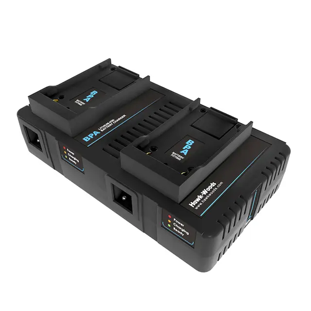 Hawk-Woods Canon BPA-MX2 Batterilader 2-kanals simultan hurtiglader 