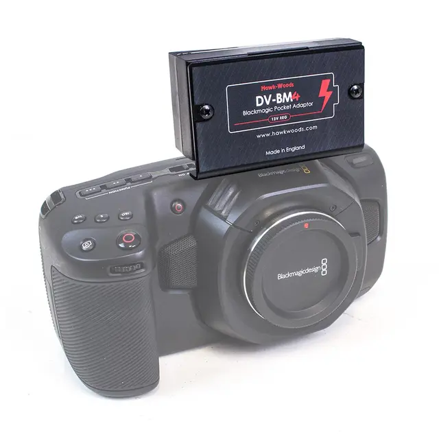 Hawk-Woods Sony NP-F adapter til Blackmagic Pocket 4k/6k 