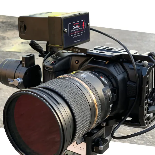 Hawk-Woods Sony NP-F adapter til Blackmagic Pocket 4k/6k 