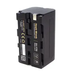 Hawk-Woods NP-F lader og batteri KIT L-Serie reiselader og NP-F 790 6800mAh