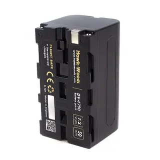 Hawk-Woods NP-F lader og batteri KIT L-Serie reiselader og NP-F 790 6800mAh