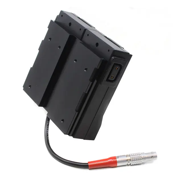 Hawk-Woods RED Komodo dual NP-F mount NP-F batterifeste på Komodo 