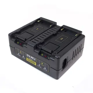 Hawk-Woods 2-Kanal Simultan Lader NP-F 2x NP-F dobbel Lader