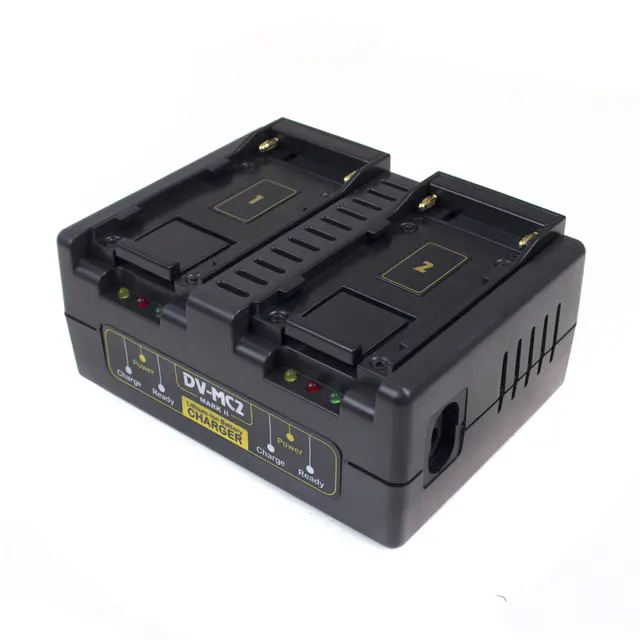 Hawk-Woods 2-Kanal Simultan Lader NP-F 2x NP-F dobbel Lader 