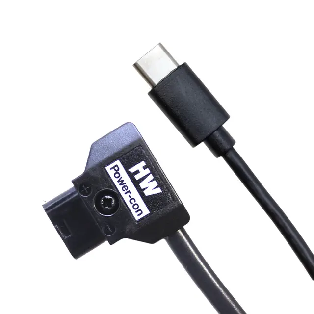 Hawk-Woods D2MR-40-5V-UC24M D-tap til USB-C 5v Regulert 40cm ledning 