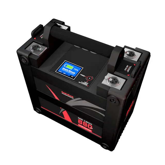Hawk-Woods MXB-880 Mini X-Boxx 14.4V/28V Dual voltage Floor Battery 