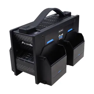 Hawk-Woods ATOM-4 NP1 Lader 4-Port Hurtiglader for NP1 Batterier