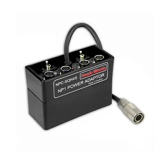 Hawk-Woods NP1 Adaptor — Hirose 4-pin F Hirose 4-pin Female — 4 Ouputs Switched 