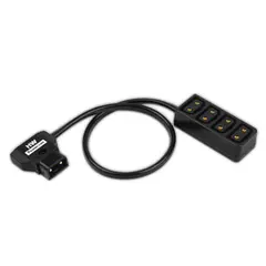 Hawk-Woods PC-11 D-Tap Splitter 1 male dtap til 4 female dtap