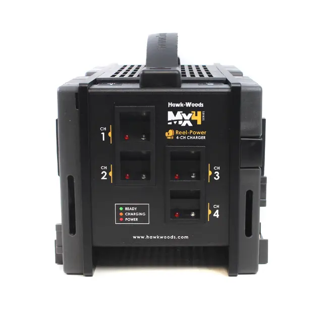 Hawk-Woods RP-RP-MX4 Real Power Lader 4-Ch 2A Reel-Power Li-Ion Lader 