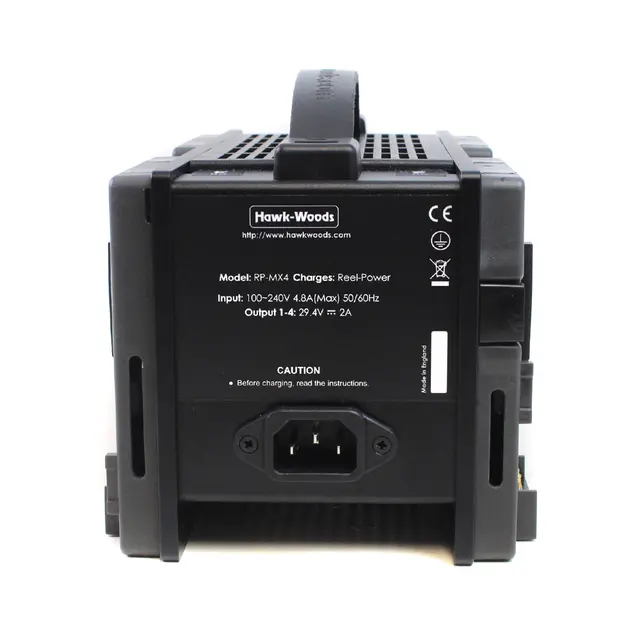 Hawk-Woods RP-RP-MX4 Real Power Lader 4-Ch 2A Reel-Power Li-Ion Lader 
