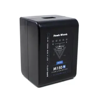 Hawk-Woods Mini V-Lok 150D 150Wh V-Mount Batteri med RED SMBUS