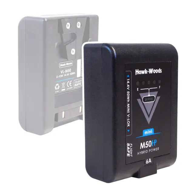 Hawk-Woods Mini V-Lok 50Wh 50Wh V-Mount Batteri 