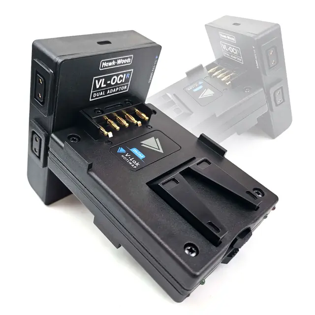 Hawk-Woods Mini V-Lok Hot-Swap Adapter Med 4 D-Tap og 1 USB-C 