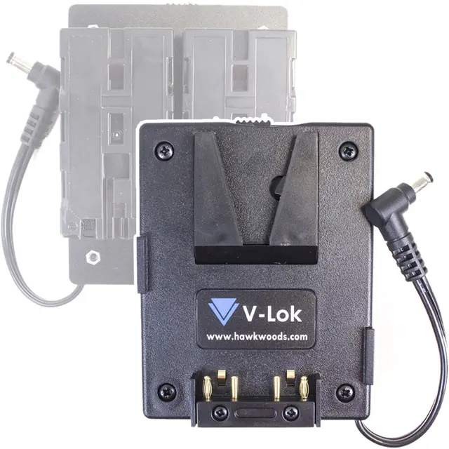 Hawk-Woods Atomos V-Lok Plate V-Mount Atomos Shogun 