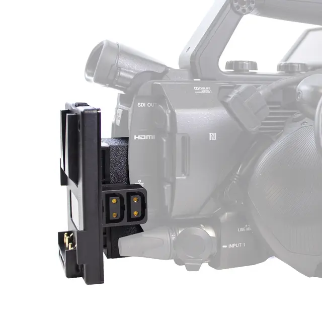 Hawk-Woods V-Lok mini Sony FS5 w/D-Tap NB! Kun for HW Mini V-Lok batterier 