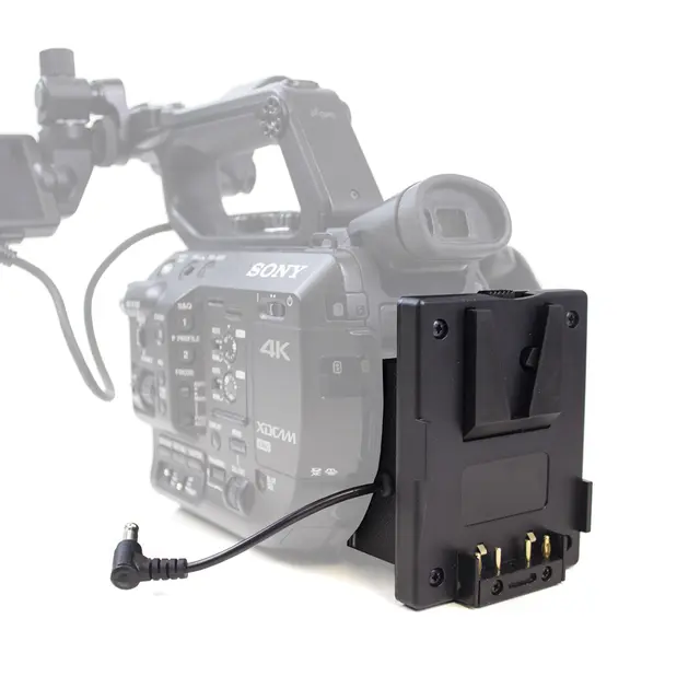 Hawk-Woods V-Lok mini Sony FS5 w/D-Tap NB! Kun for HW Mini V-Lok batterier 