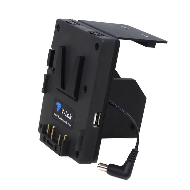 Hawk-Woods VLM-FX9 til Sony FX9 V-mount 2x D-Tap 1x USB 