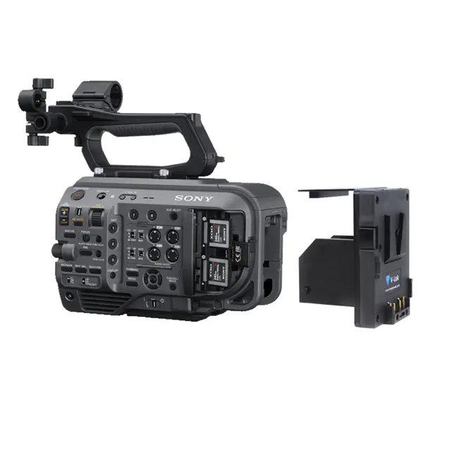 Hawk-Woods VLM-FX9 til Sony FX9 V-mount 2x D-Tap 1x USB 