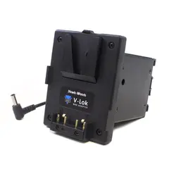 Hawk-Woods Mini V-Lok for BP-U Sony Mini V-Lok Camera mount 2xDtap