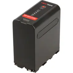 Hedbox NP-F1000 DV Batteri L-serie 10400mAh Li-Ion Battery 7.2V NP-F Type