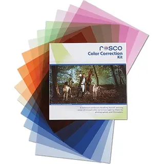Rosco Color Correction Kit 20"x24" 50x60 cm farge korreksjonsfilter 16stk