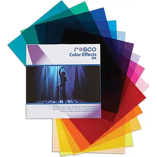 Rosco Color Effects Kit 12&quot;x12&quot; 30x30 cm lampefilter 15stk